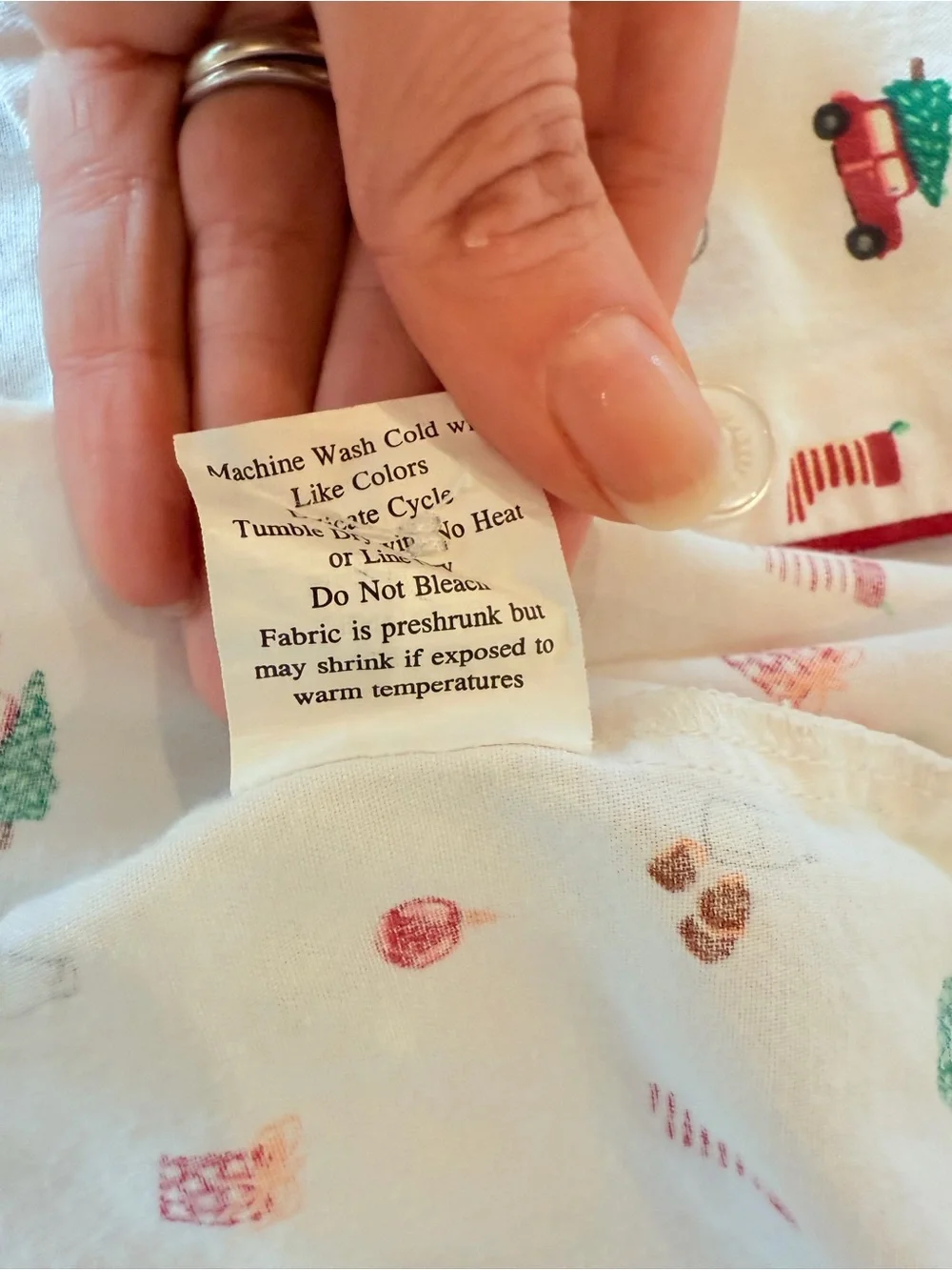 Petite Plume Kid's Twill PJ Set in Winter Nostalgia - 7 Years 🎅🏼